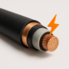 Кабель высоковольтный малой мощности 0,5 кВ медь ПВЗРО-15