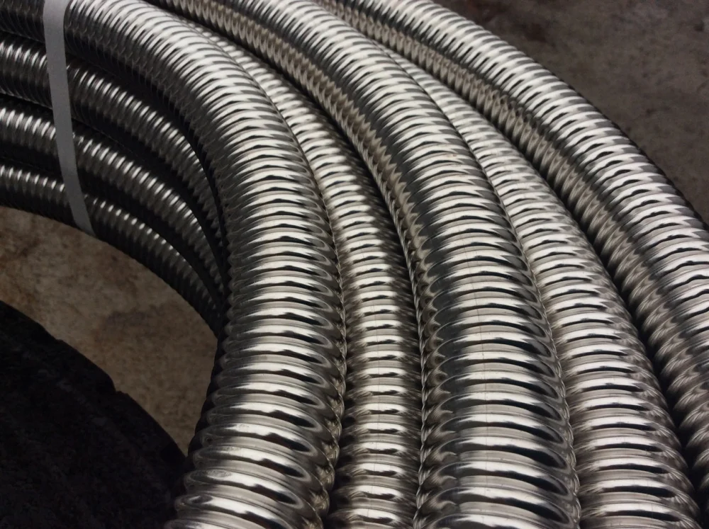 Алюминиевая гофрированная труба 100 мм АД31Т1