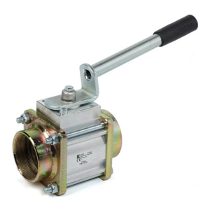 Алюминиевый шаровой кран 20 мм 2.5 МПа DIN 2633