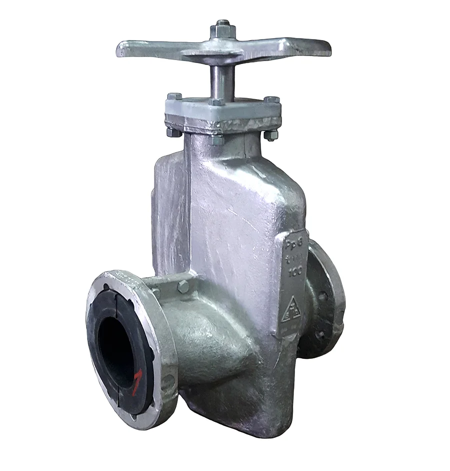 Алюминиевая задвижка 50 мм 6 МПа 33а17р