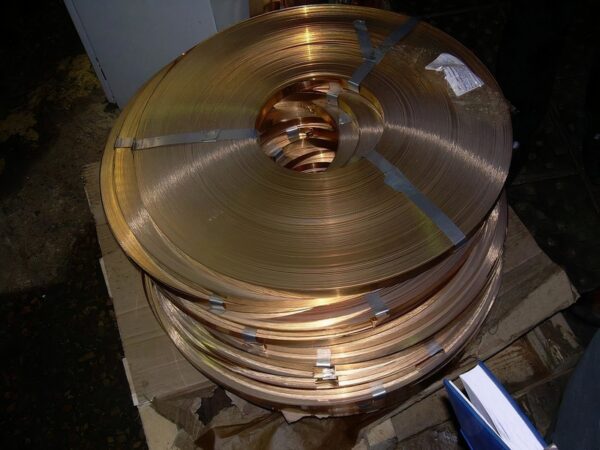 Биметаллическая лента 1,35 мм 220 мм МлСтМл ТУ 1995-001-55680513-2002