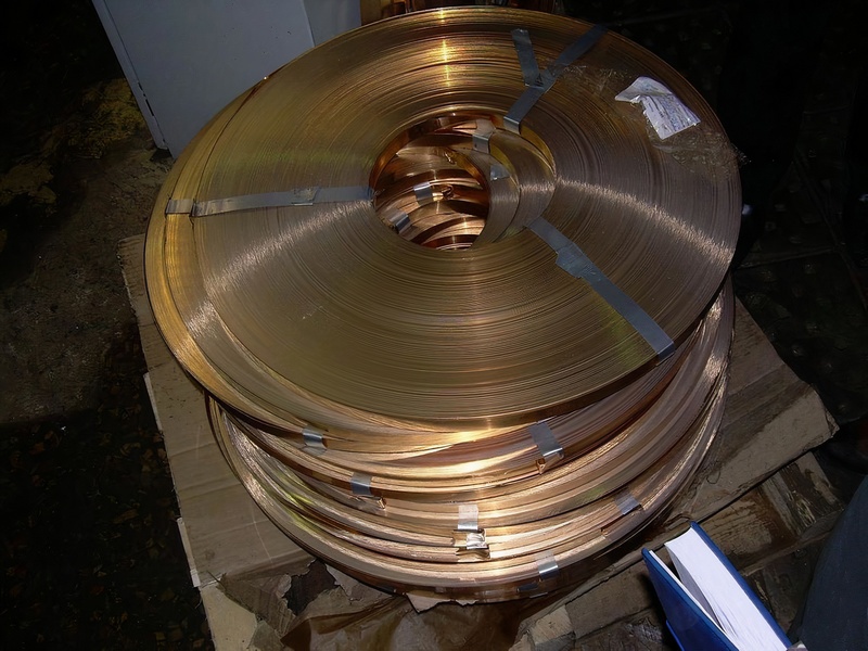 Биметаллическая лента 0,25 мм 220 мм 20НГ ГОСТ 10533-86