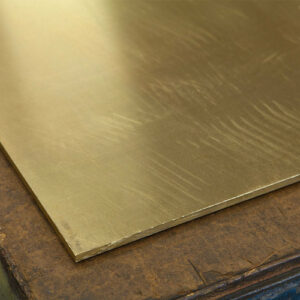 Латунная плита 100 мм 2000 мм Л63 ГОСТ 2208-2007