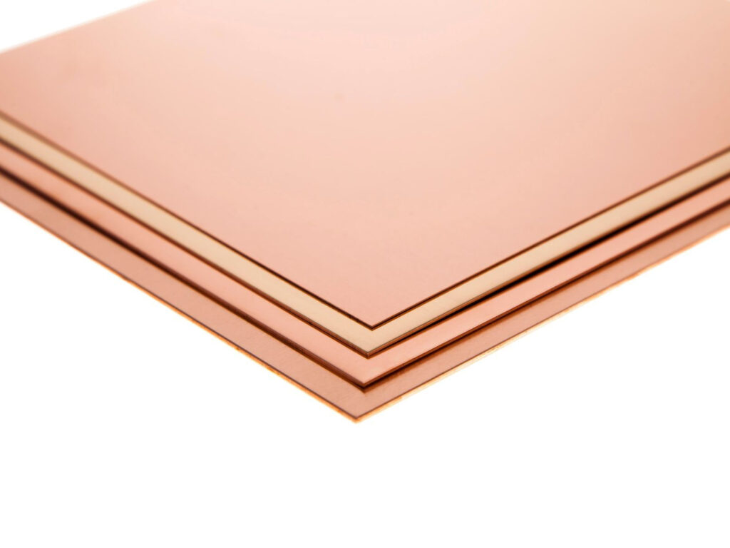 Бронзовый лист 0.4 мм 1500 мм 1500 мм БрАЖ9-4 ГОСТ 613-79