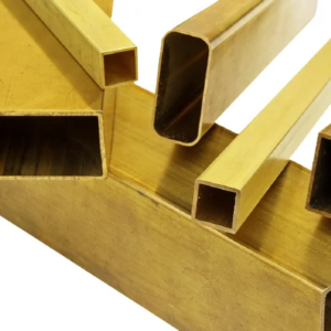 Бронзовая профильная труба 85 мм 100 мм 7.5 мм БрАЖМЦ