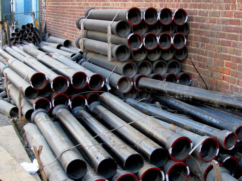 Чугунная труба для канализации безнапорная 200 мм SML DIN 19522-2010