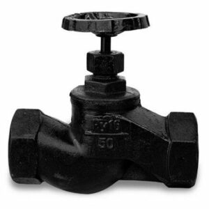 Чугунный запорный вентиль 50 мм 1.6 МПа 15кч11р КЧ