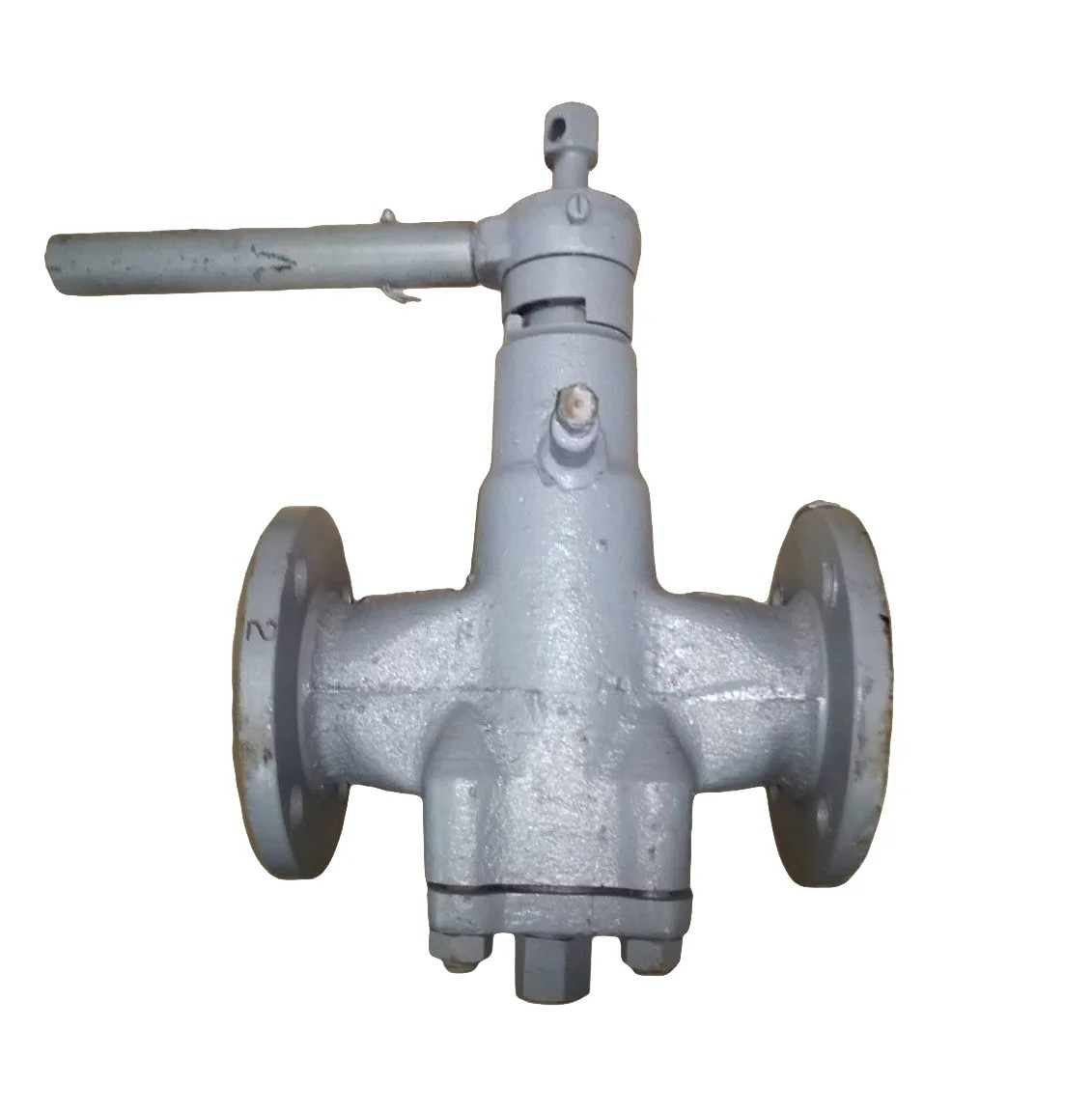 Двухходовой конусный кран 40 мм 1 мПа БрОЦС5-5-5