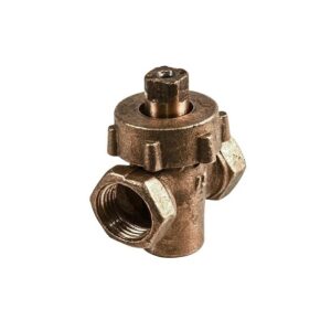 Двухходовой пробковый кран 150 мм 0.63 мПа СЧ15