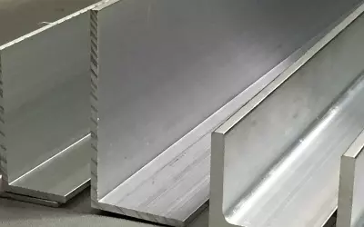 Дюралевый неравнополочный уголок 10 мм 6.5 мм 3.5 мм 5 мм ВД1 ГОСТ 13738-91