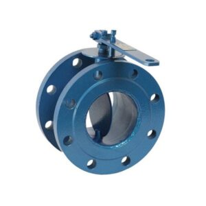 Фланцевая заслонка дроссельная дисковая 50 мм 110 мм 40 мм 525-03.057