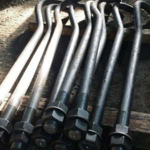 Фундаментный болт 12 мм 300 мм 1,1 09Г2С ГОСТ 24379.1-2012