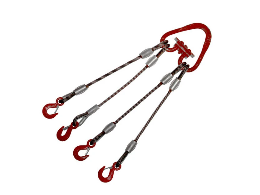 Канатные четырехветвевые стропы 4 т 1600 мм 16000 мм 4СК ГОСТ 25573-82