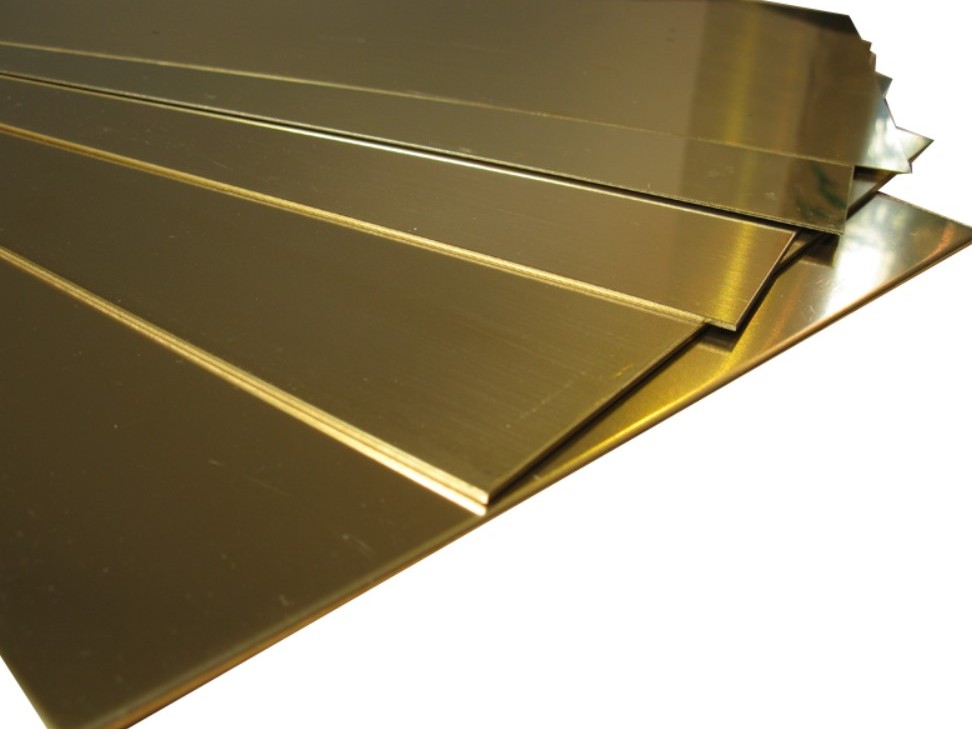 Латунный анод Горячекатаный 1500 мм 100 мм 10 мм Л68 ГОСТ 2208-2007