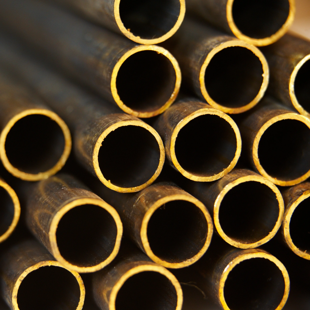 Латунная круглая труба 10 мм 1 мм Л68 ГОСТ 21646-2003