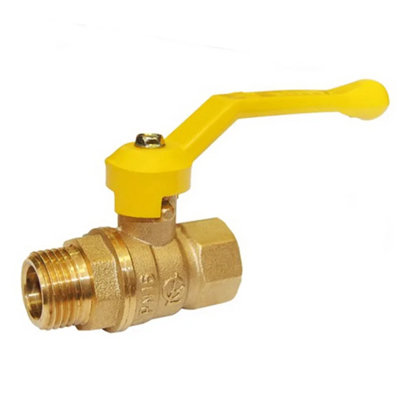 Латунный муфтовый кран 20 мм 0.1 МПа ЛС58-3 ГОСТ 9702-87