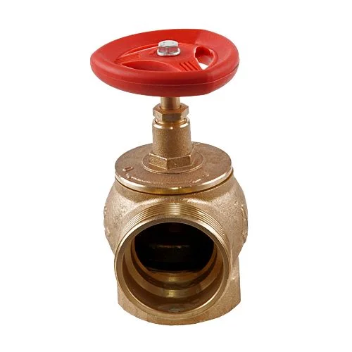 Латунный пожарный вентиль 50 мм 1.6 МПа ПК50