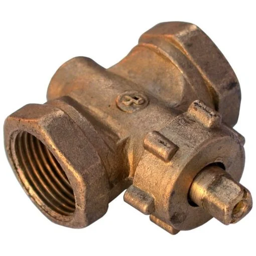 Латунный конусный кран 40 мм 1 мПа ЛЦ40Сд