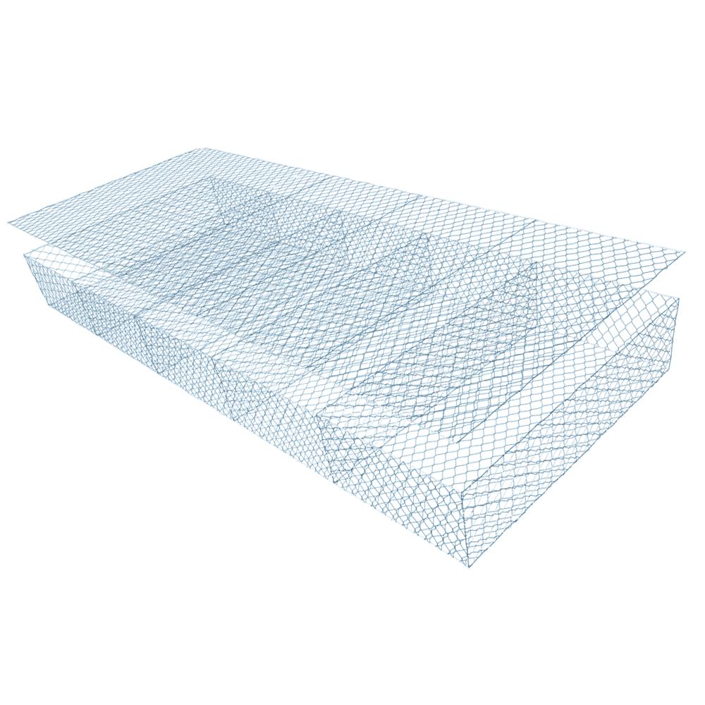 Матрасно-тюфячный габион 4 мм 2 мм 0,5 мм 2,2 мм Ц ГОСТ Р 52132-2003