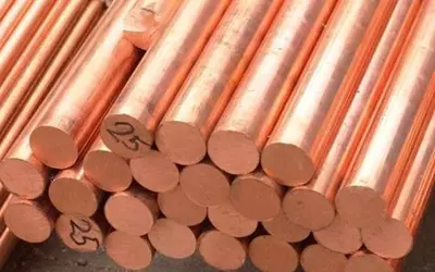 Медно-никелевый пруток монель мм 9 МН45 ГОСТ 1525-2015