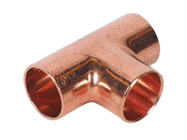 Медный тройник прессованный 40.5 мм 1.1 мм CuSn5Zn5Pb5-C ГОСТ Р 52948-2008