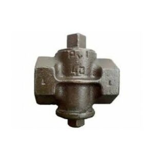 Муфтовый пробковый кран 15 мм 1 МПа ГОСТ 9702-87