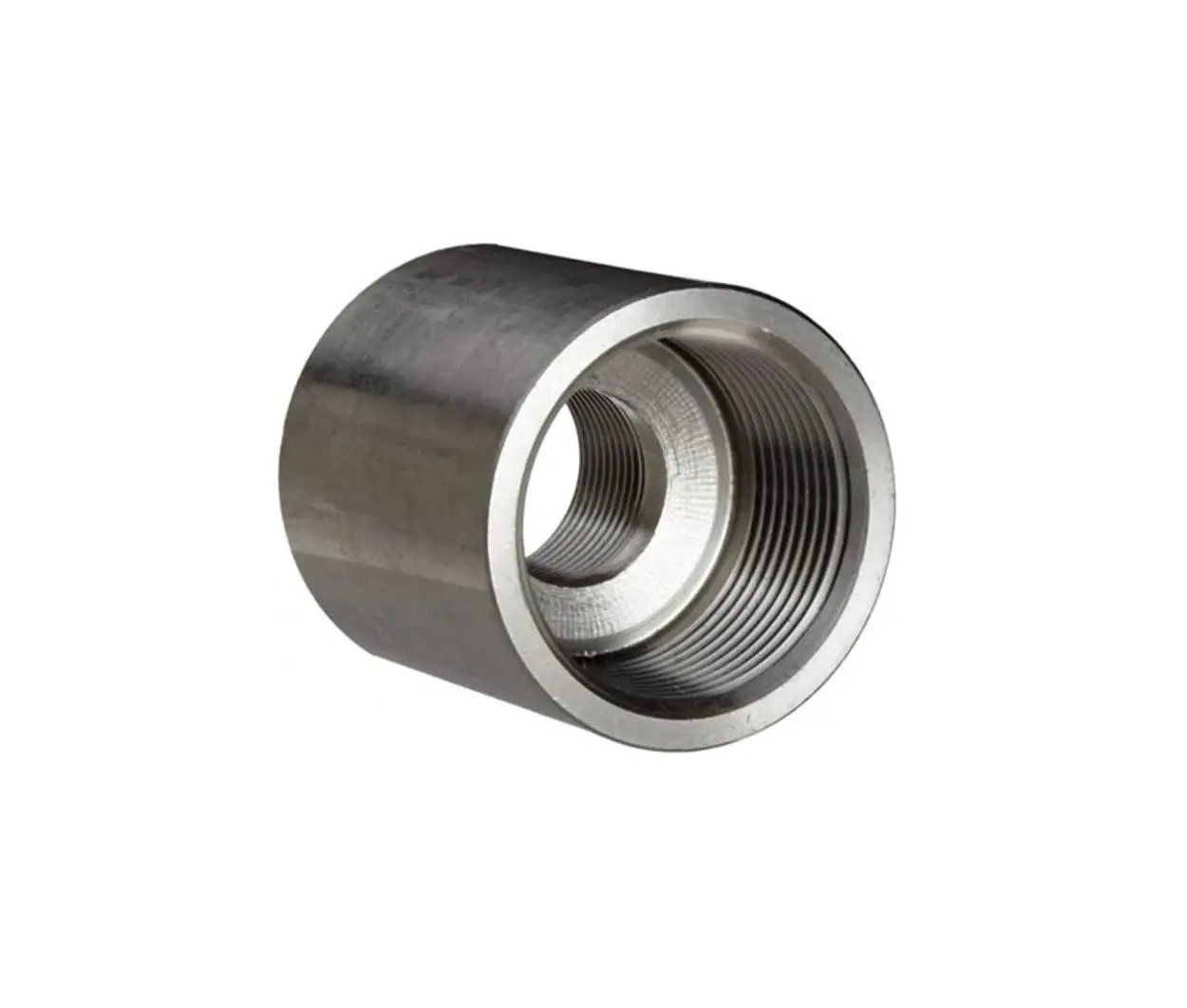 Нержавеющая полумуфта резьбовая 10 мм 100,6 МПа 24 мм A182 Gr.F321 ASME B16.11