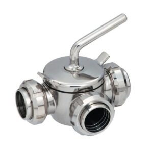 Нержавеющий пробковый кран 35 мм 0.6 МПа 12Х18Н10Т