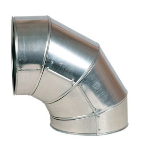Отвод алюминиевого кожуха 460 мм