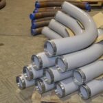 Отвод с эпоксидным покрытием 100 мм 0.35 мм 180 мм ГОСТ Р 51164-98