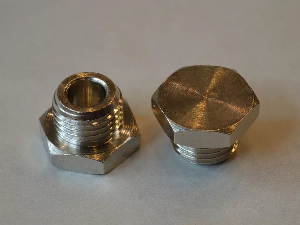 Пробка нержавеющая круглая 10 мм 41 мм 18 мм A182 Gr.F316 ASME B16.11