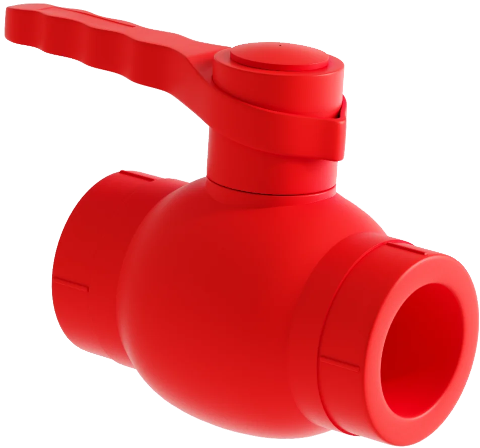 Противопожарный шаровой кран 63 мм