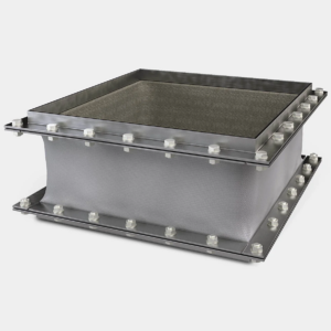 Прямоугольный тканевый компенсатор 250 мм 250 мм 1 МПа