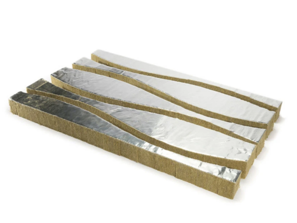 Прямой участок из минеральной ваты 325 мм 120 мм