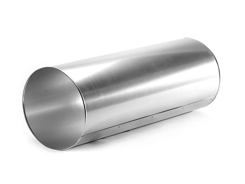 Прямой участок кожуха из нержавеющей стали 870 мм