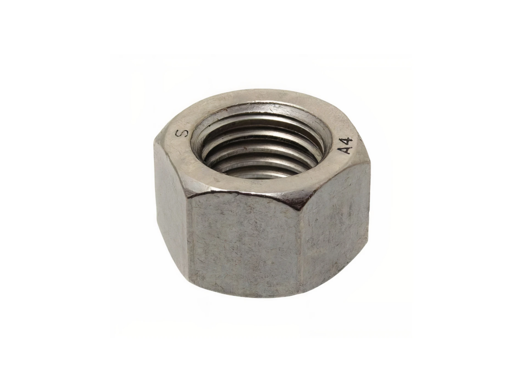 Шестигранная гайка высокая 30 мм 3,5 мм 27,3 мм AISI 316 EN ISO 4033