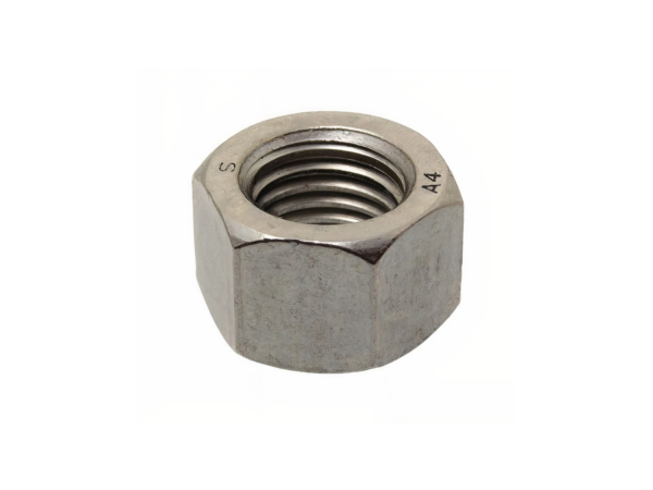 Шестигранная гайка высокая 30 мм 3,5 мм 28,6 мм AISI 304 EN ISO 4033