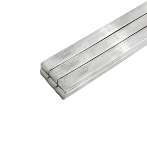 Оловянно-индиевый припой ПОиН-10. Слиток 12х25х250