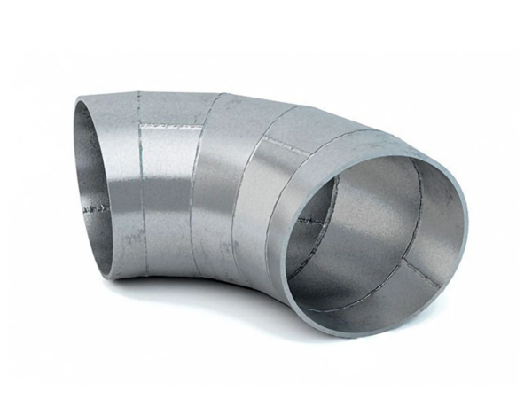 Сварной секторный отвод 90 градусов 150 мм 5 мм 159 мм 17Г1С ОСТ 34 10.752-97