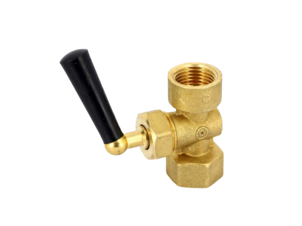 Трехходовой кран для манометра 15 мм 25 МПа Ст20