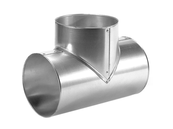 Тройник кожуха из нержавеющей стали 1480 мм