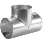 Тройники кожуха из зеркальной нержавеющей стали