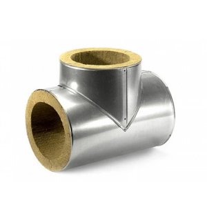 Тройник в оцинковке 1020 мм 30 мм 100 кг/м3