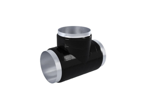 Тройник в ВУС изоляции 108 мм 108 мм 4 мм 1,8 мм ГОСТ 9.602-2016