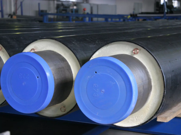 Труба в изоляции ППУ оцинкованная 95 мм 9.5 мм Ст35 ГОСТ 8731-74