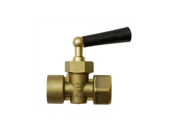 Трехходовой конусный кран фланцевый 100 мм 2,5 мПа ГОСТ 9702-87