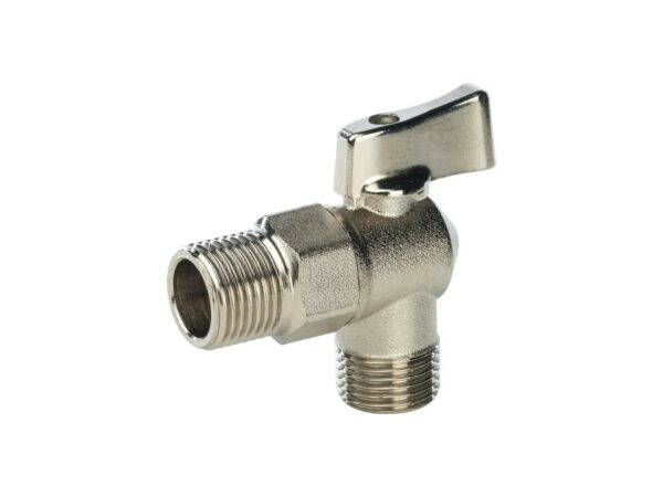 Угловой шаровой кран 1/2х3/8 дюйм 1/2 мм 1 МПа CW617N
