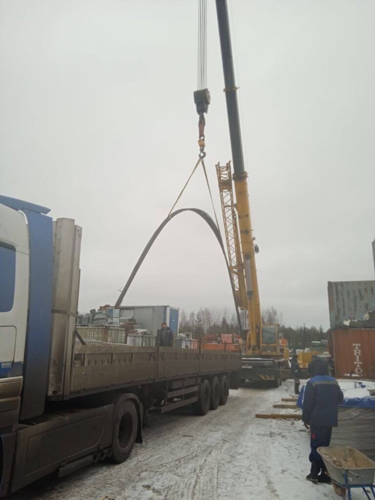 Трубы, листы, арматура для: Космодром Восточный