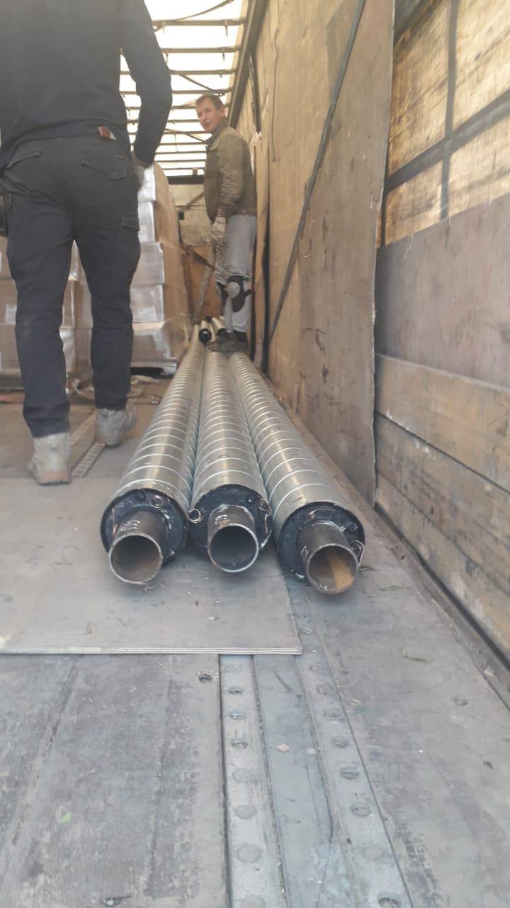 Трубы в ППУ изоляции и металл для: Капитального ремонта участков тепловой сети